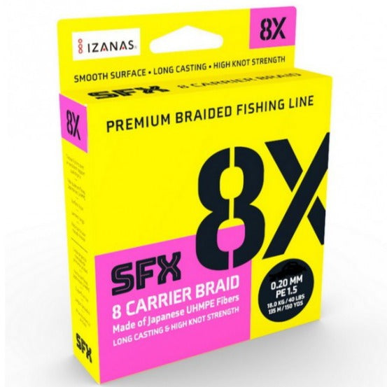 Sufix SFX 8X Braided Line
