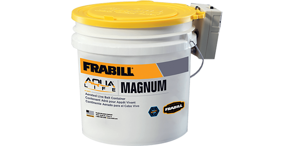 Frabill Magnum Bait Bucket with Aerator