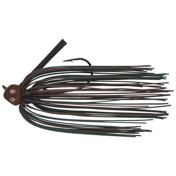 Strike King J-Lee Comeback Jig – 1/2 Oz, Black/Blue, Bass Fishing Lure