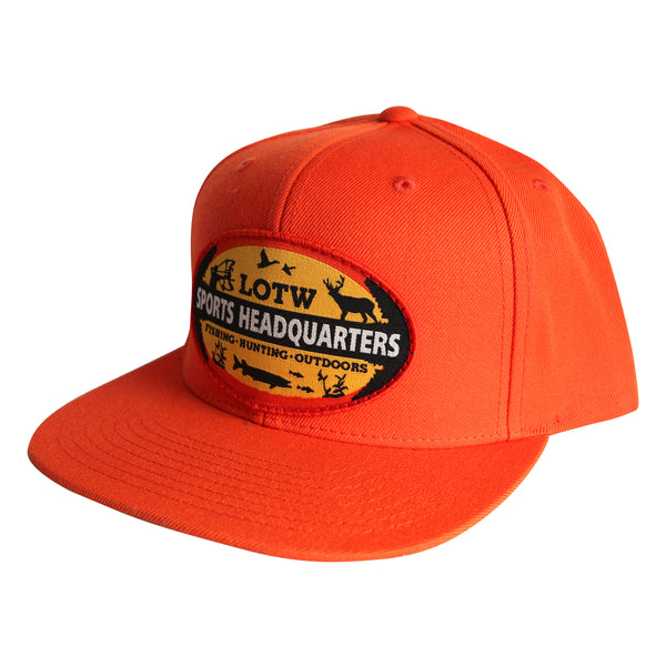 LOTW Sports Headquarters Classic Flat Visor Snapback Hats - LOTWSHQ