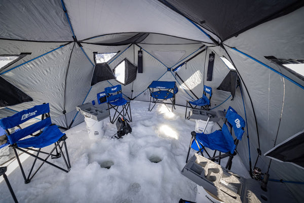 otter insulated tent Otter Vortex Pro Monster Lodge Thermal Hub
