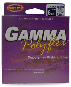 Gamma Poly Flex Copolymer Fishing Line