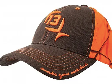 13 Fishing Orange Real Tree Hat LOTWSHQ