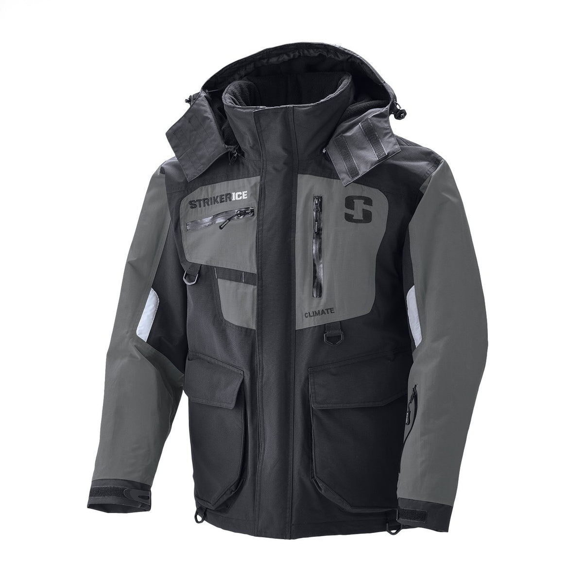Striker Ice Climate Jacket - Black/Gray - Side