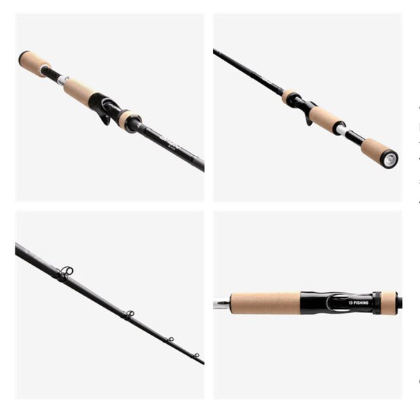 13 Fishing Omen Black 3 7'11 Cranking Casting Rod OB3C711C