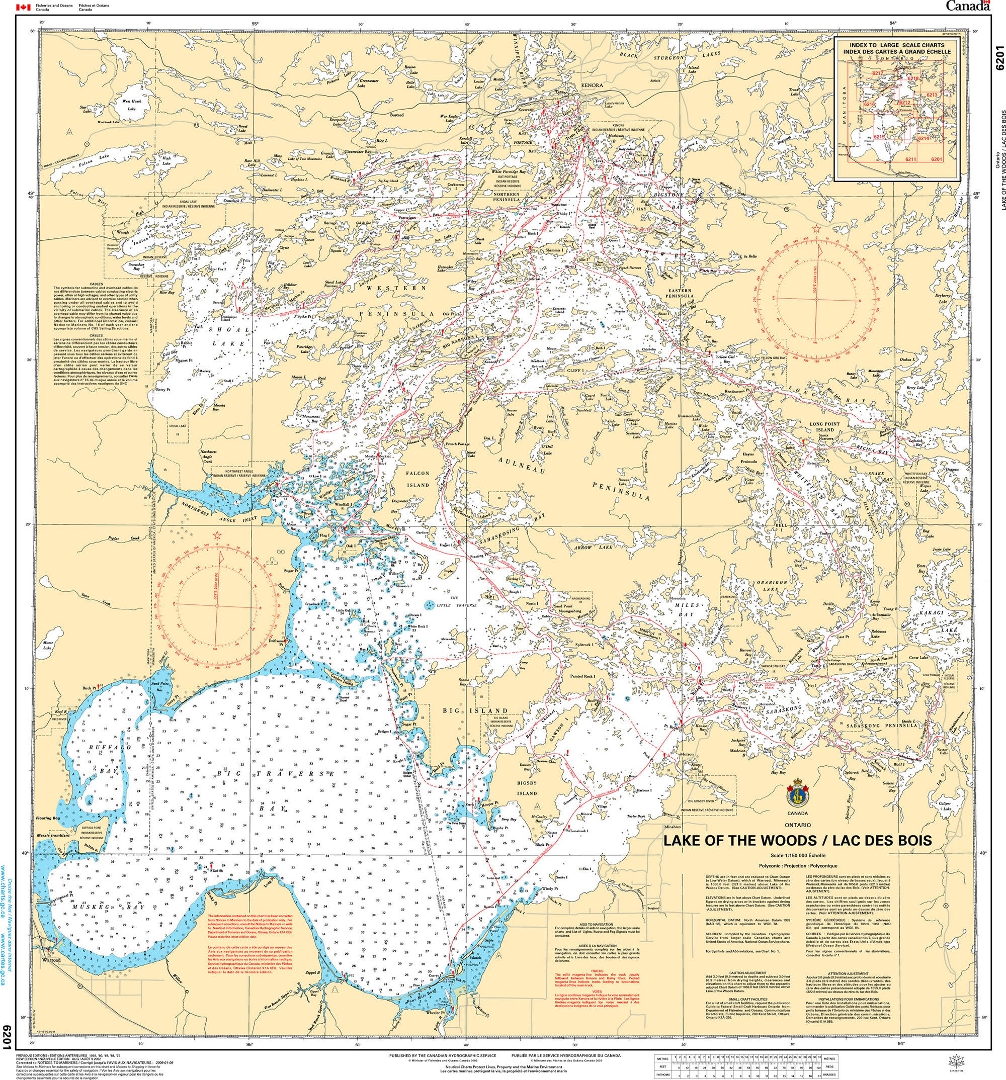 Fisheries and Oceans Canada Hydrographic Maps