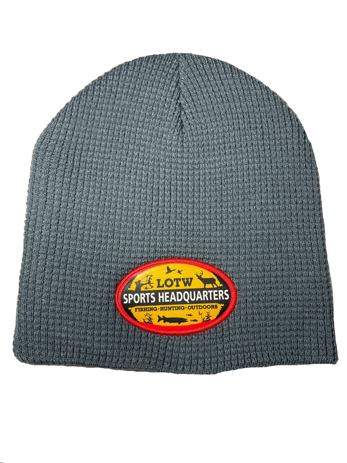 LOTW Sports HQ Waffle Style Beanies Normal Patch