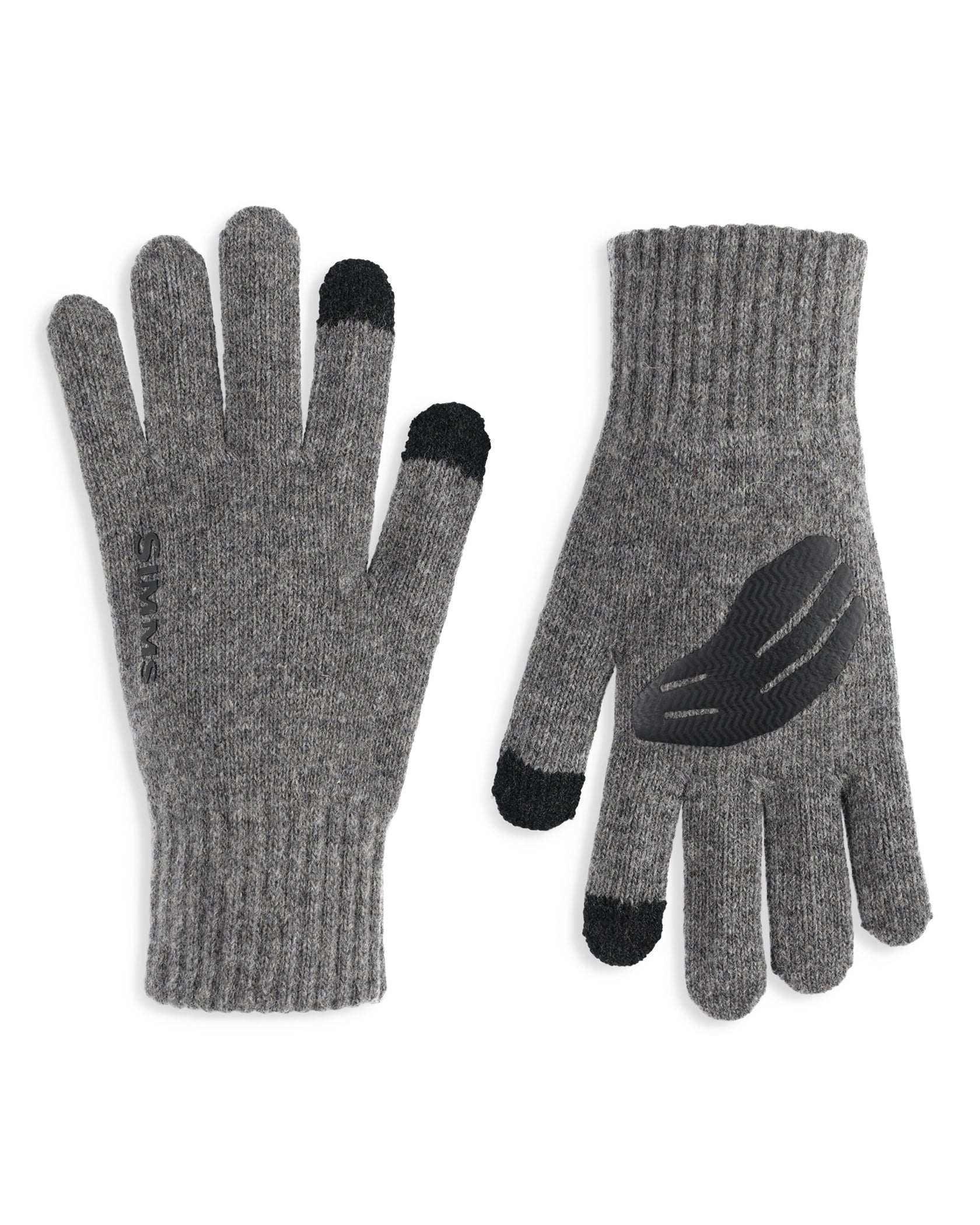 Simms, Wool, Glove, Touchscreen, Grey, Winter, Ice, Fishing