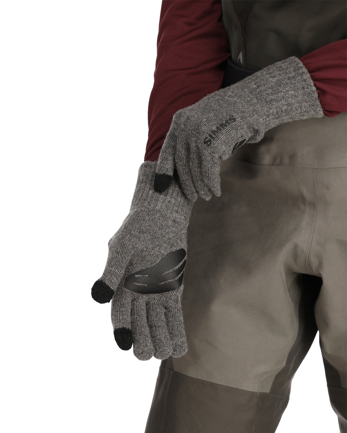 Simms Wool Full Finger Glove