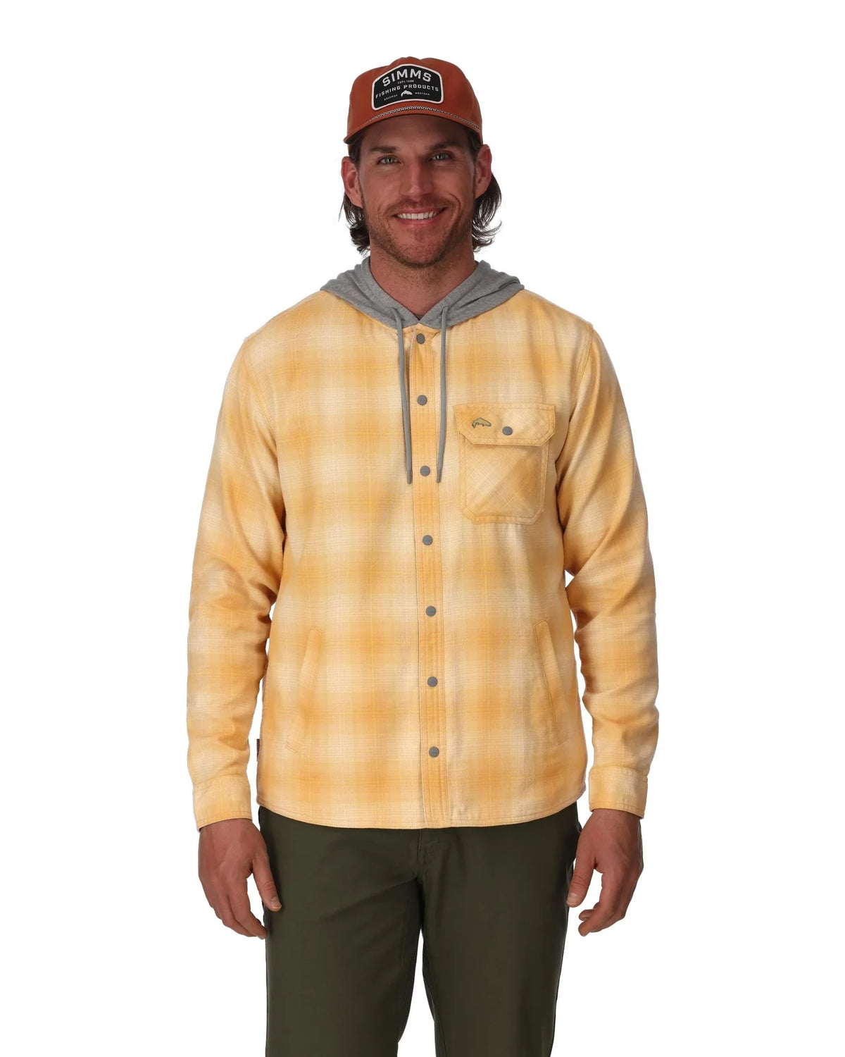 Simms Santee Flannel Hoody