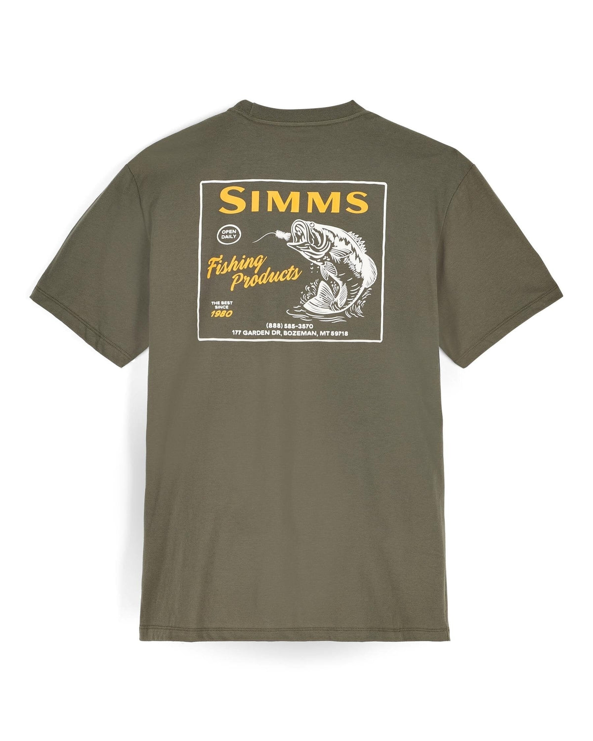 Simms Locals Bass Shop T-Shirt