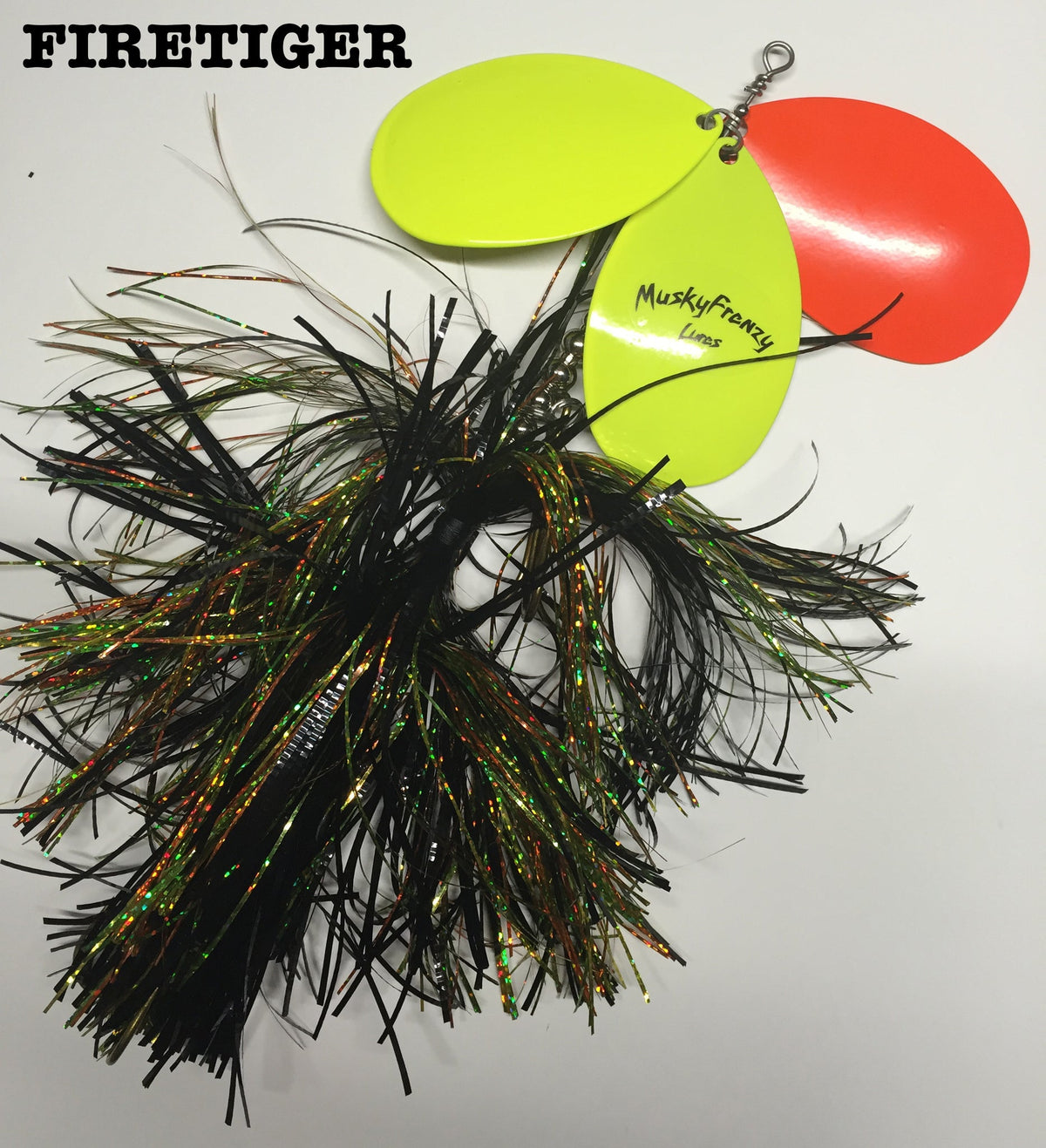 Musky Frenzy Apache Triple Blade 8