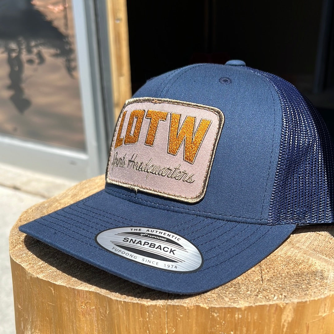 LOTW Sports Headquarters Retro Snapback Trucker Hats