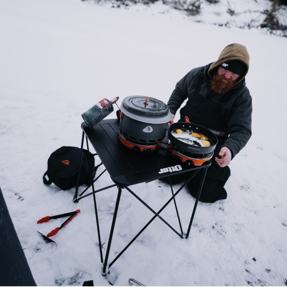 Otter Deluxe Aluminum Roll Top Table