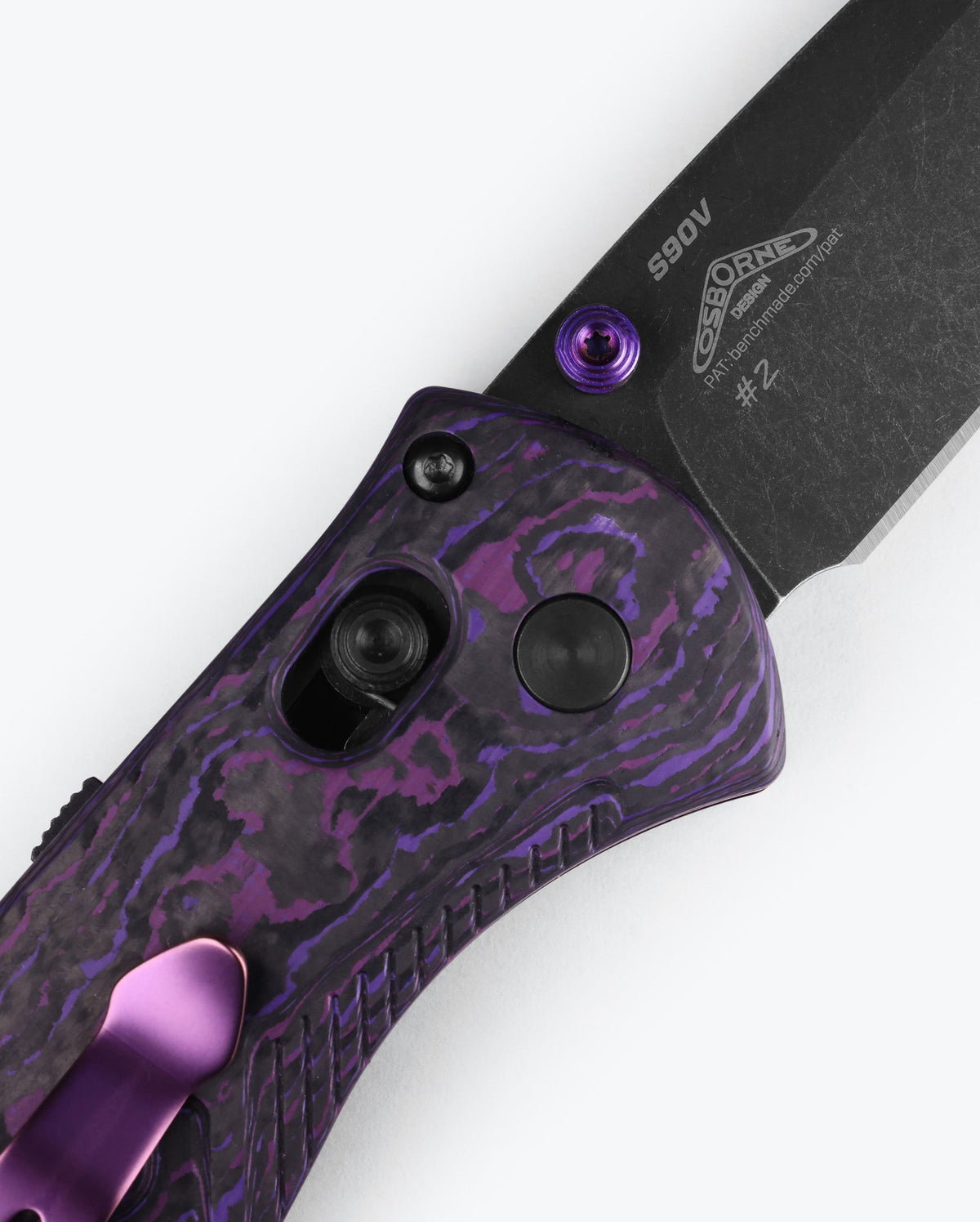 Benchmade Mini Barrage Limited Edition Purple Haze Knife