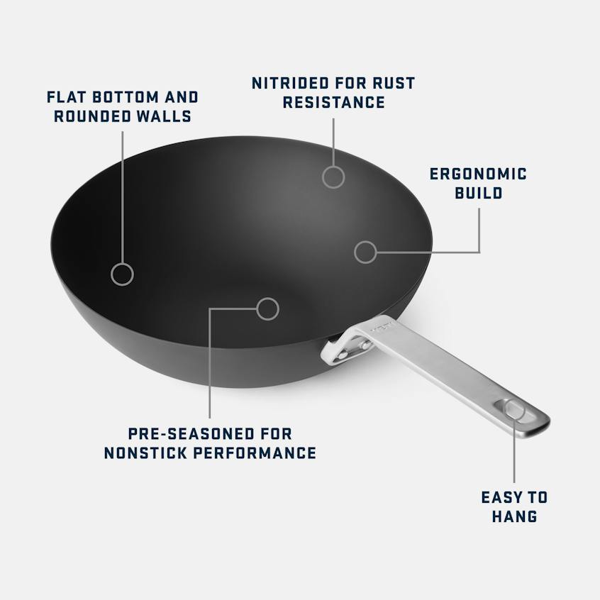 Yeti Carbon Steel Wok