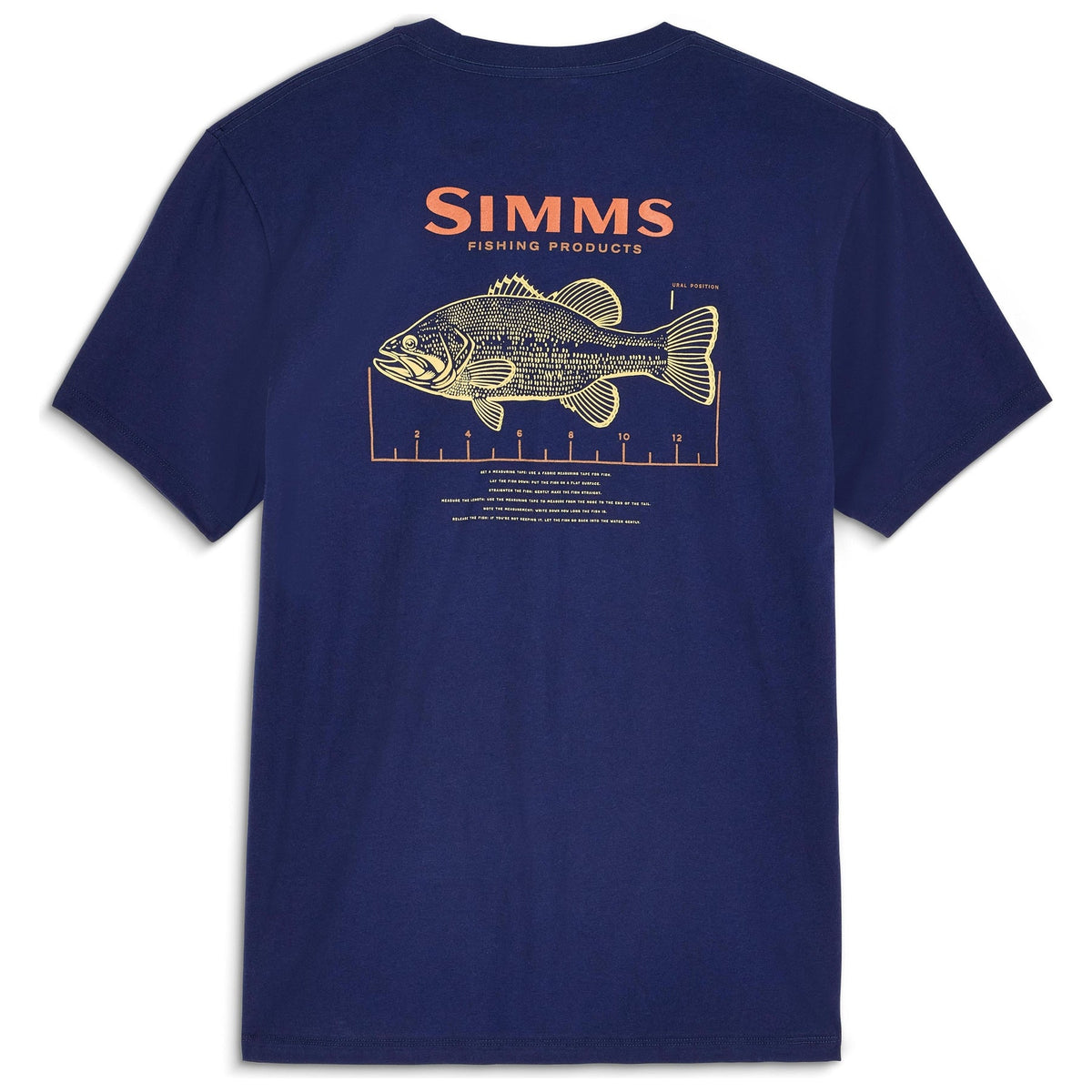 Simms Men's Bass Ruler T-Shirt