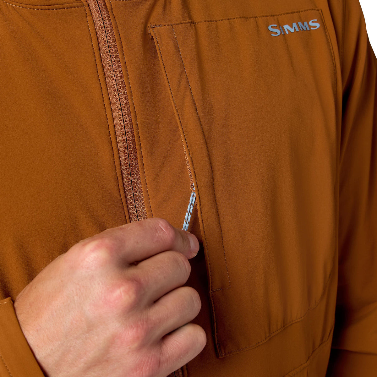 Simms Men's Rogue Flex Half-Zip Pullover Hoody