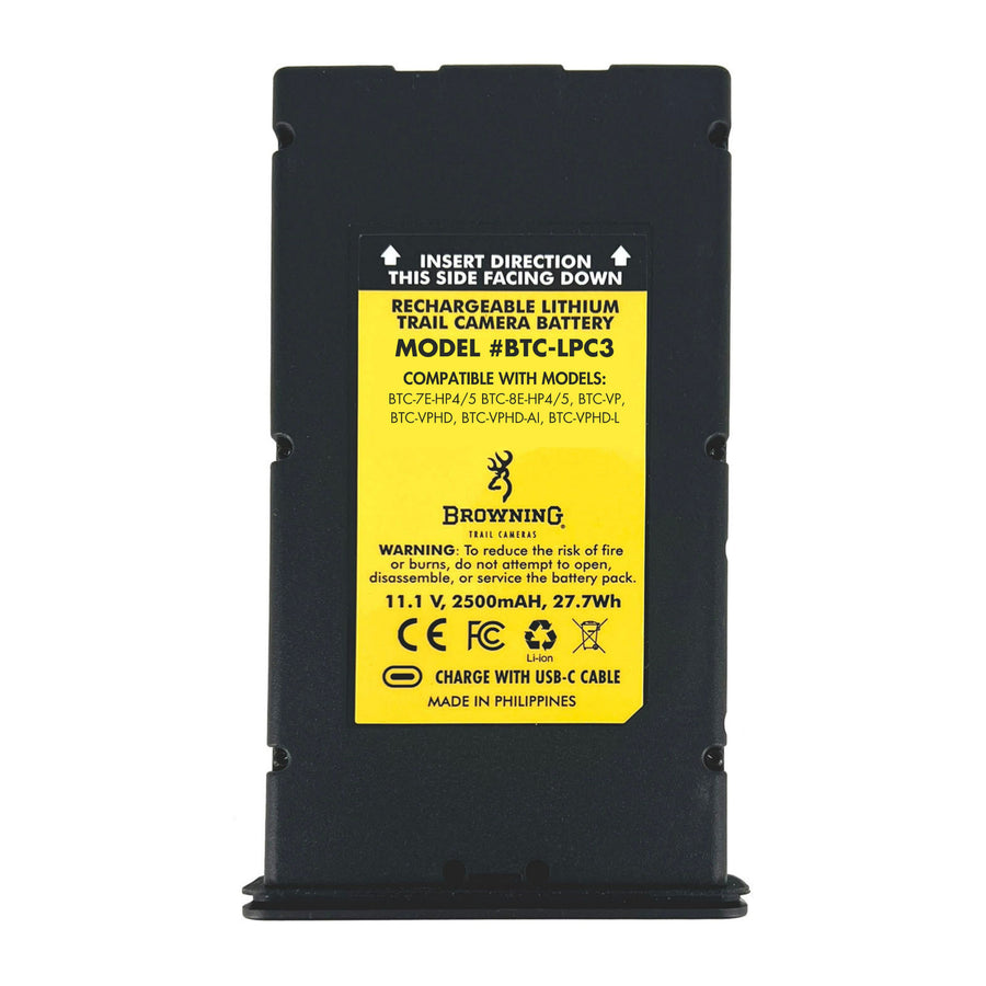 Browning Rechargeable Lithium Ion Battery Pack