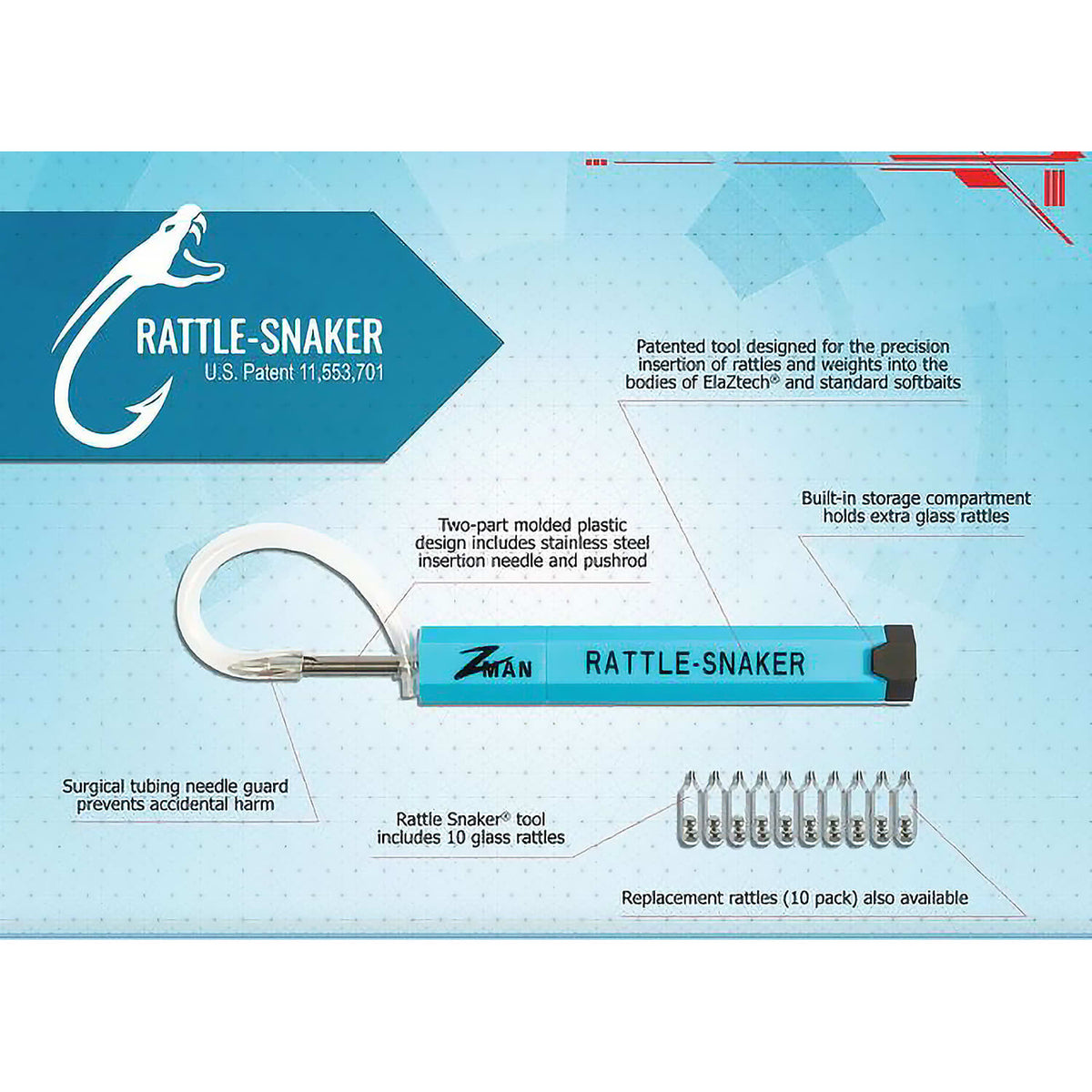 Z-Man® Rattle-Snaker® Kit