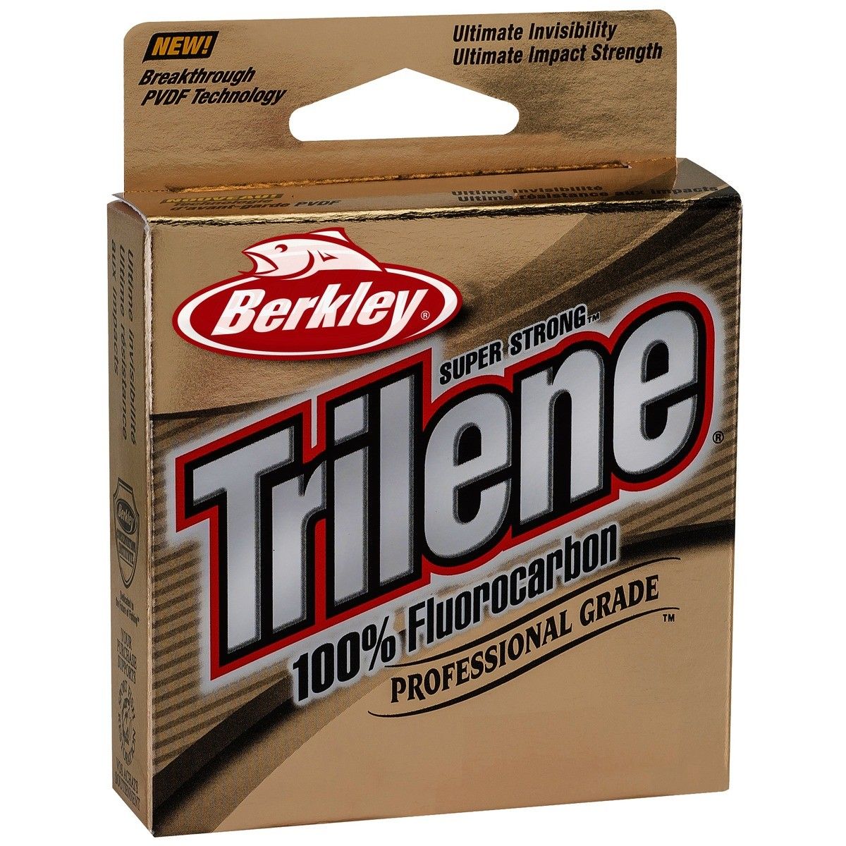 Berkley Trilene fishing line packaging on a white background