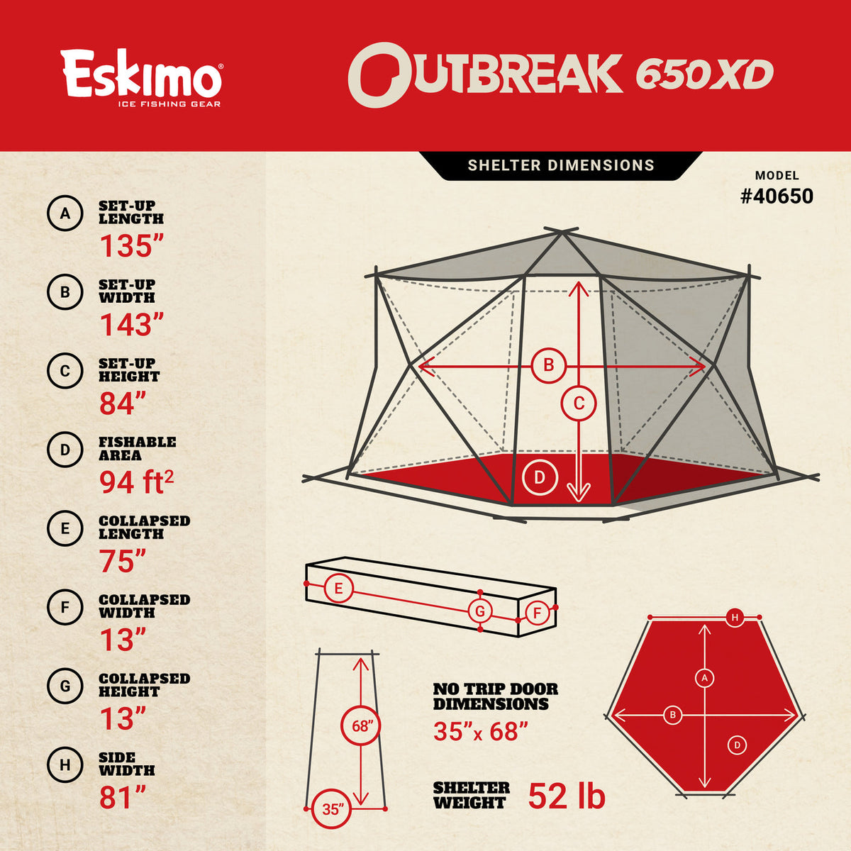 Eskimo Outbreak 650XD