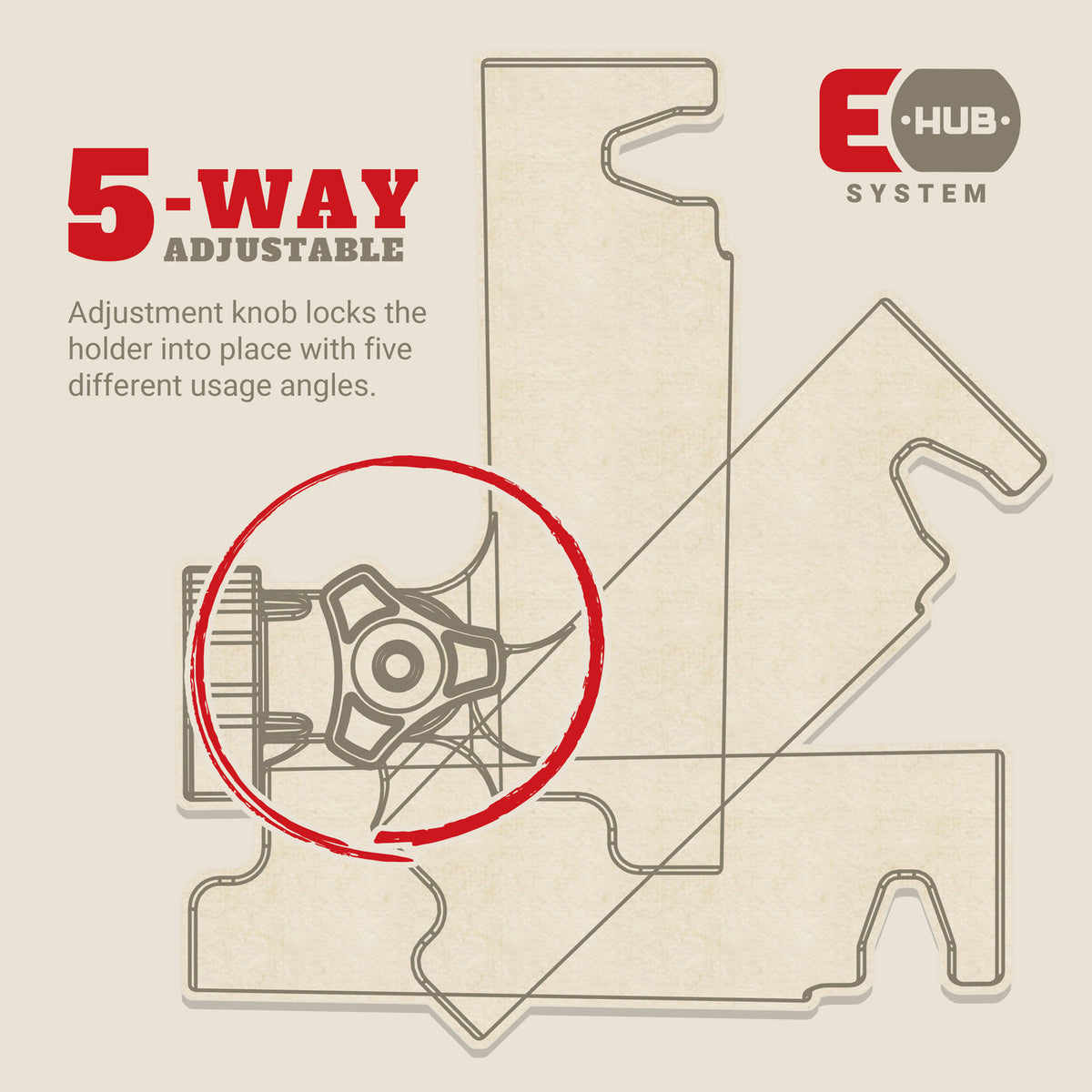 Eskimo E-Hub Deadstick Holder