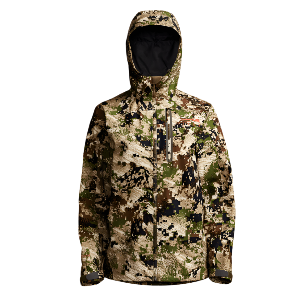 Camouflage jacket on a White background