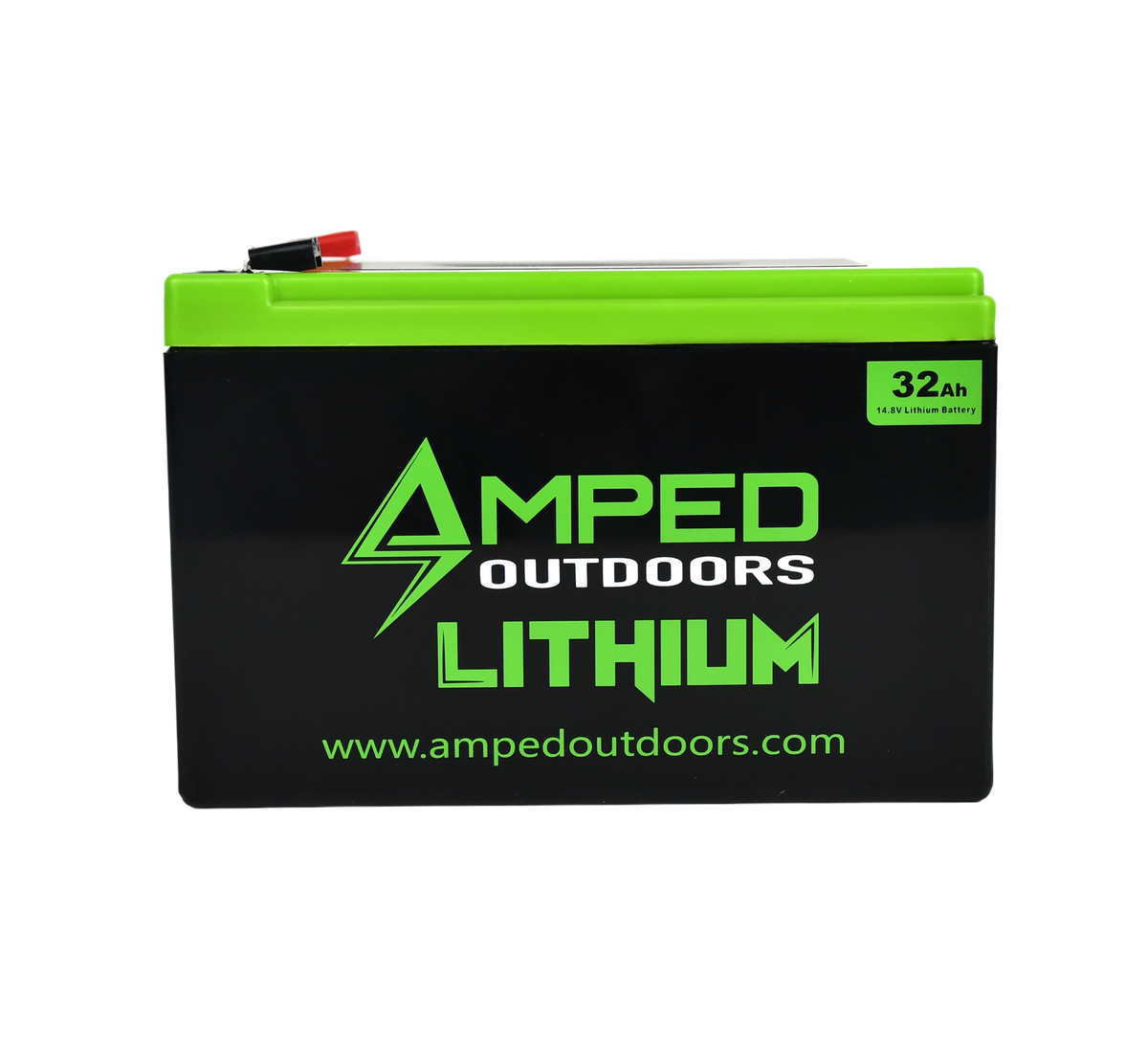 Amped Outdoors Bluetooth 14V 32AH NMC Lithium Battery