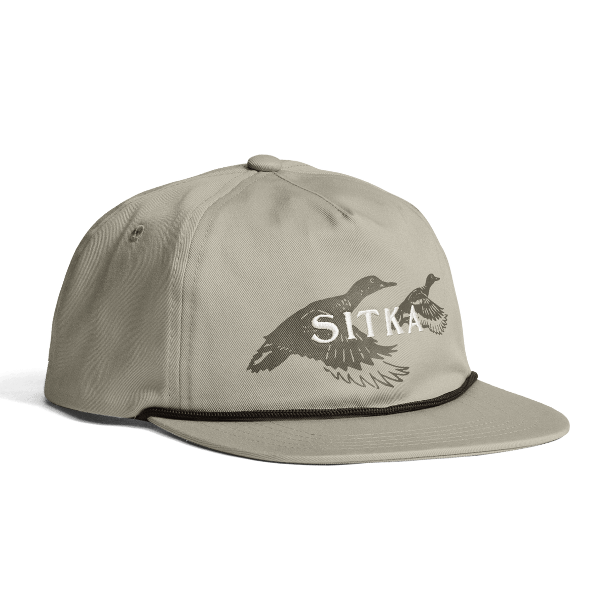 Sitka Rising Teal Unstructured Snapback