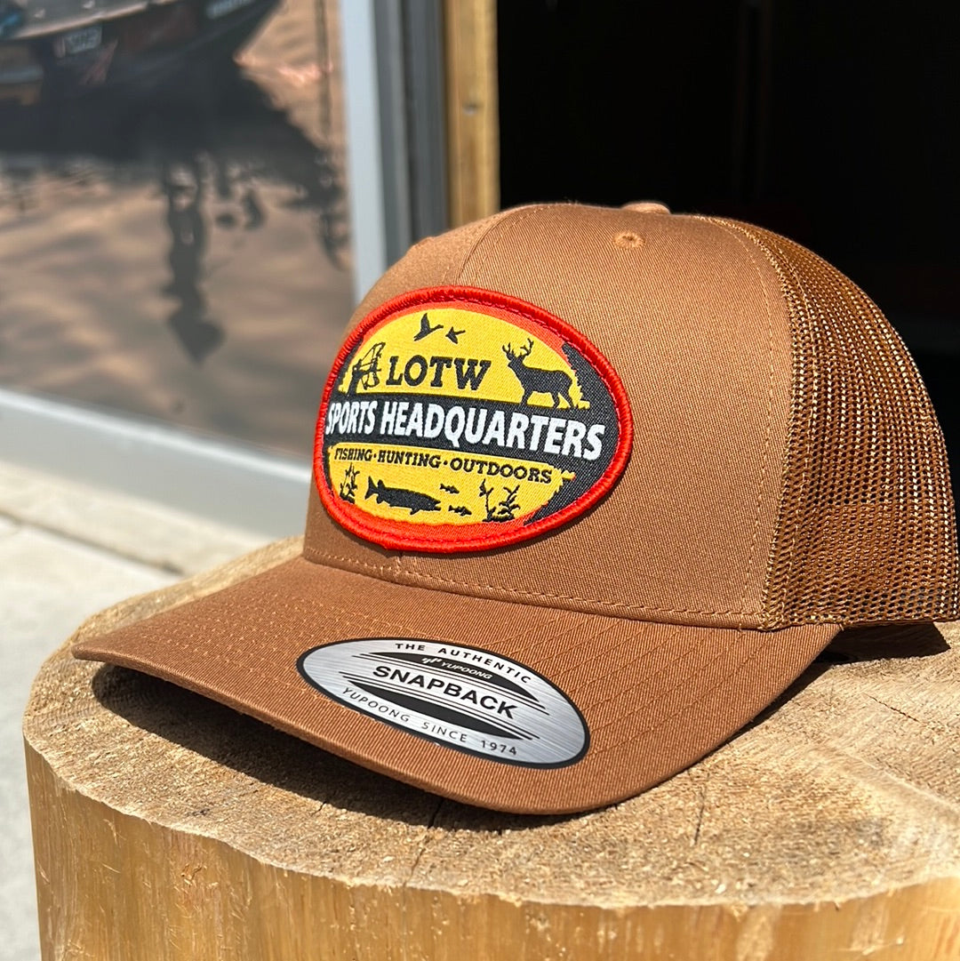 LOTW Sports Headquarters Retro Snapback Trucker Hats