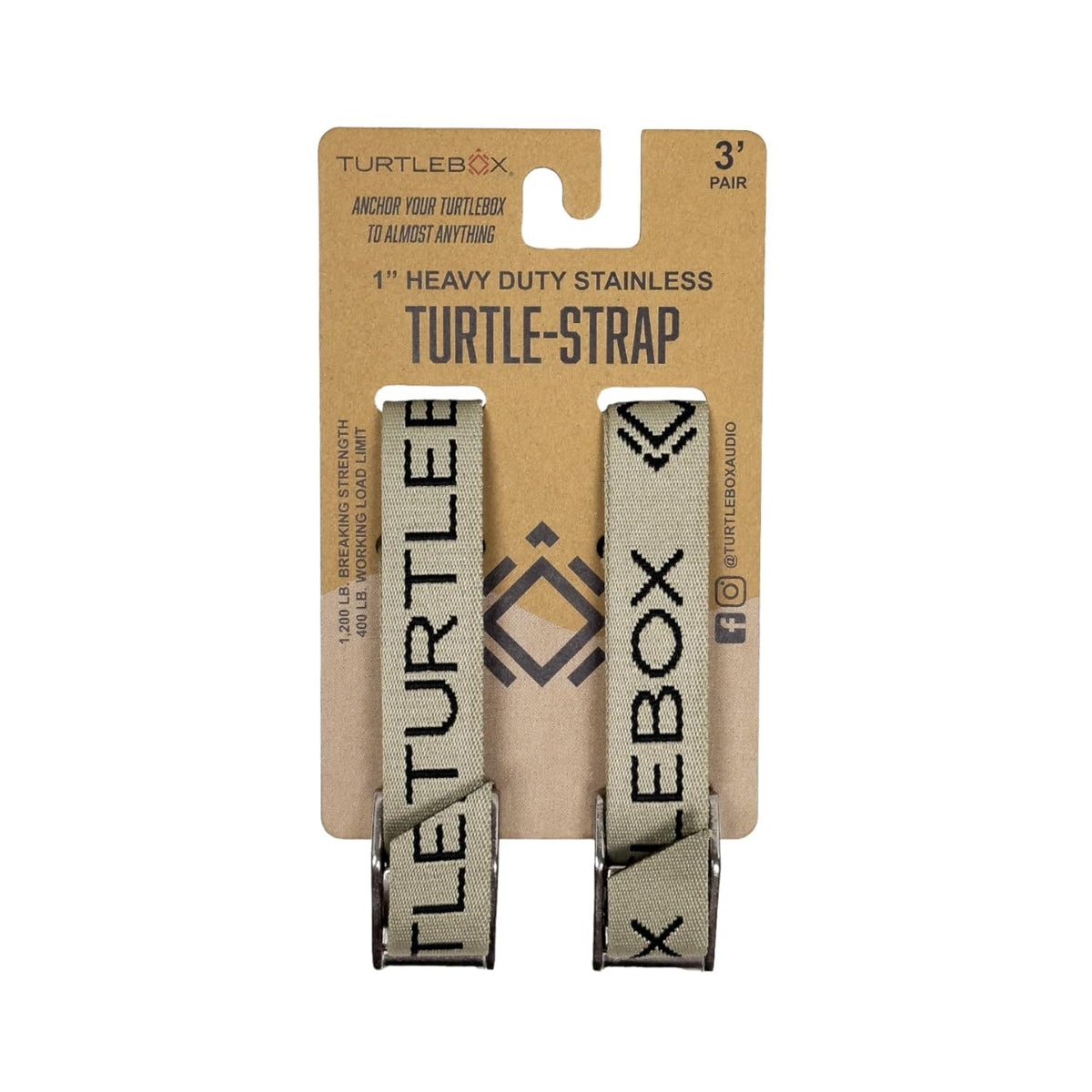 TurtleBox Tie Down Kit