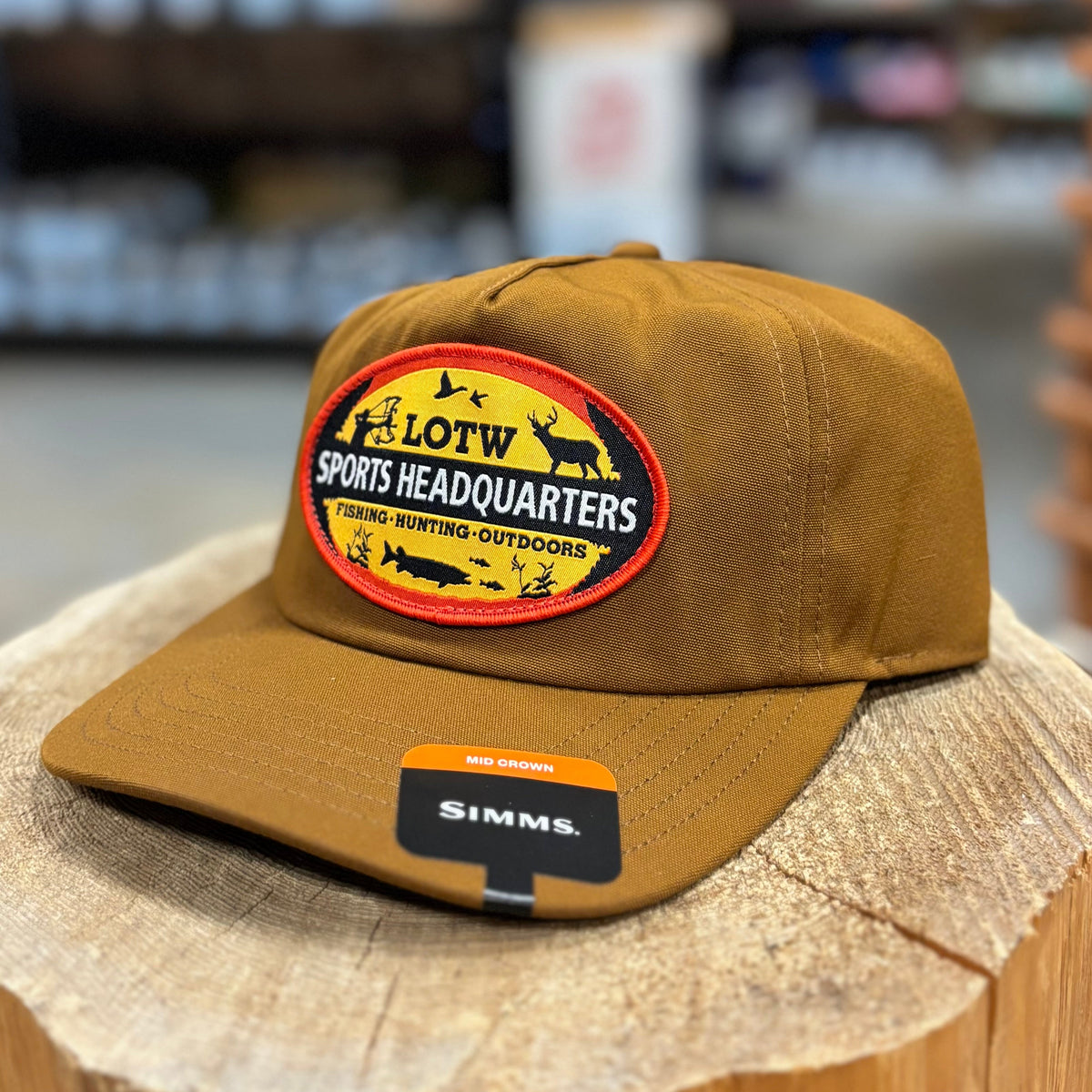 LOTW Sports Headquarters x Simms Hats