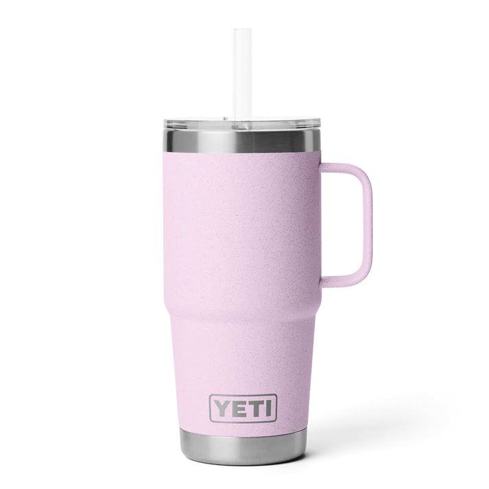 Yeti Rambler 25oz Straw Mug