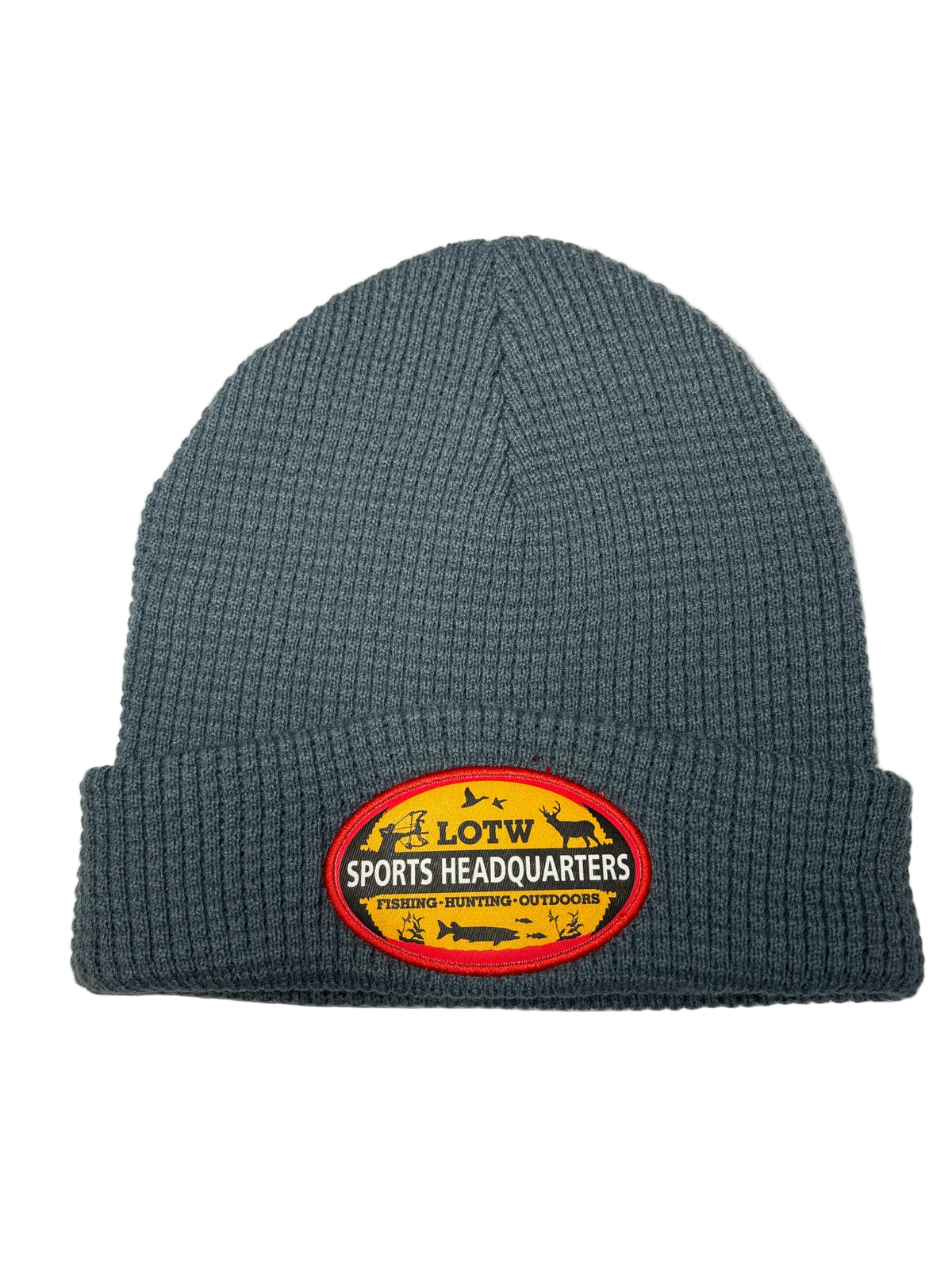 LOTW Sports HQ Waffle Style Beanies Normal Patch