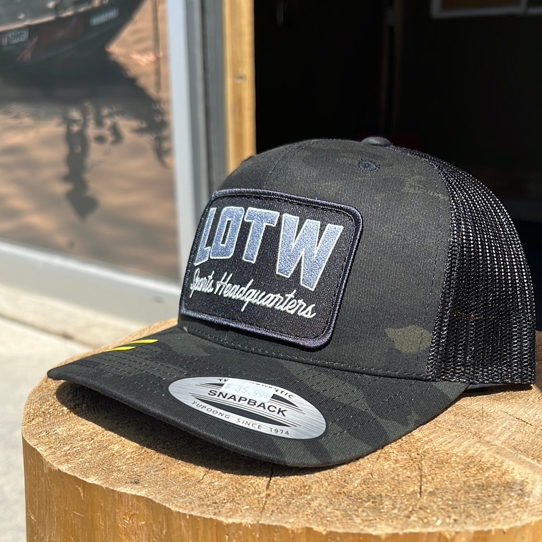 LOTW Sports Headquarters Retro Snapback Trucker Hats