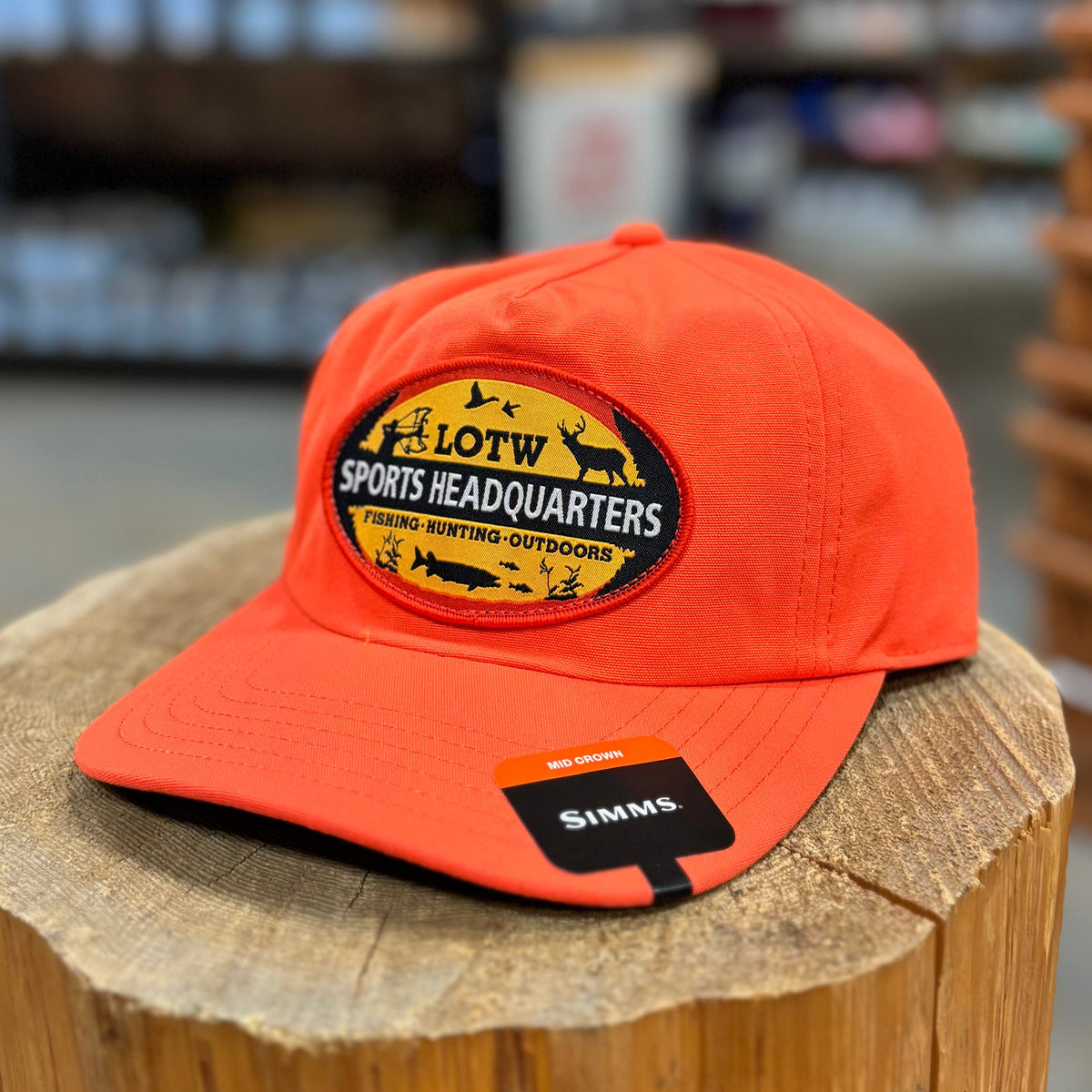 LOTW Sports Headquarters x Simms Hats