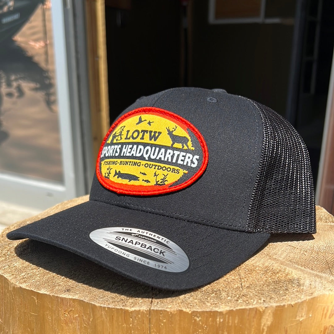 LOTW Sports Headquarters Retro Snapback Trucker Hats