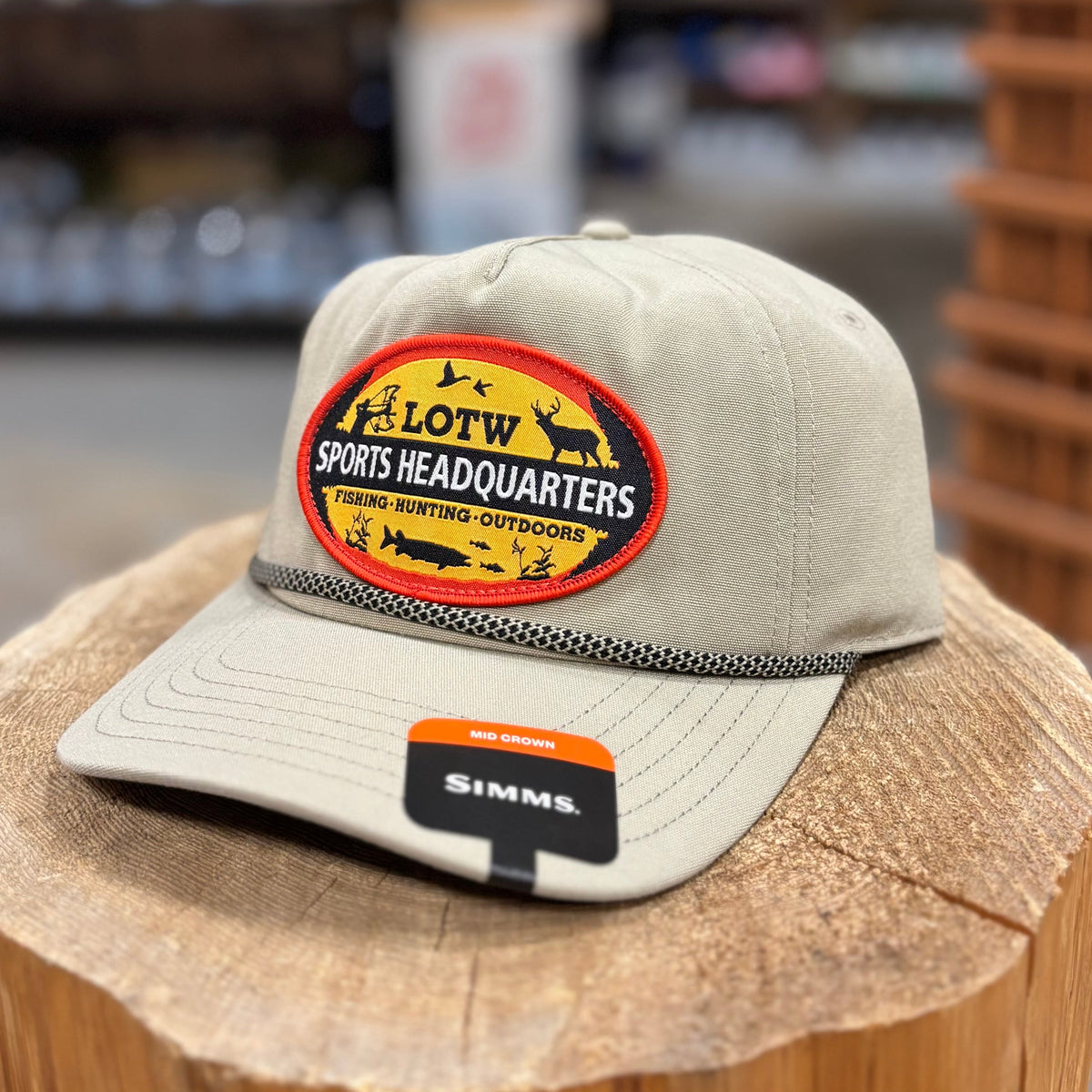 LOTW Sports Headquarters x Simms Hats