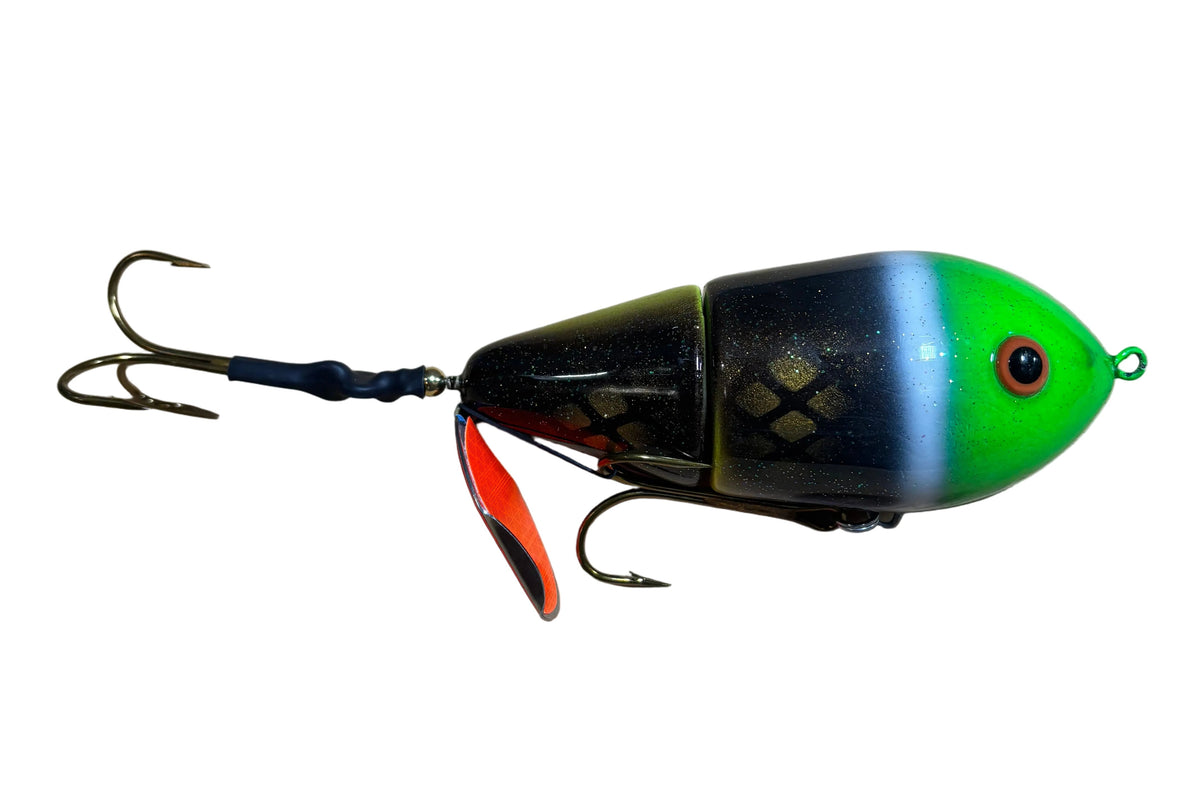 Lake X Lures Cannonball Jr. Surface Bait "Northern Lights Series" (Epoxy Finished)