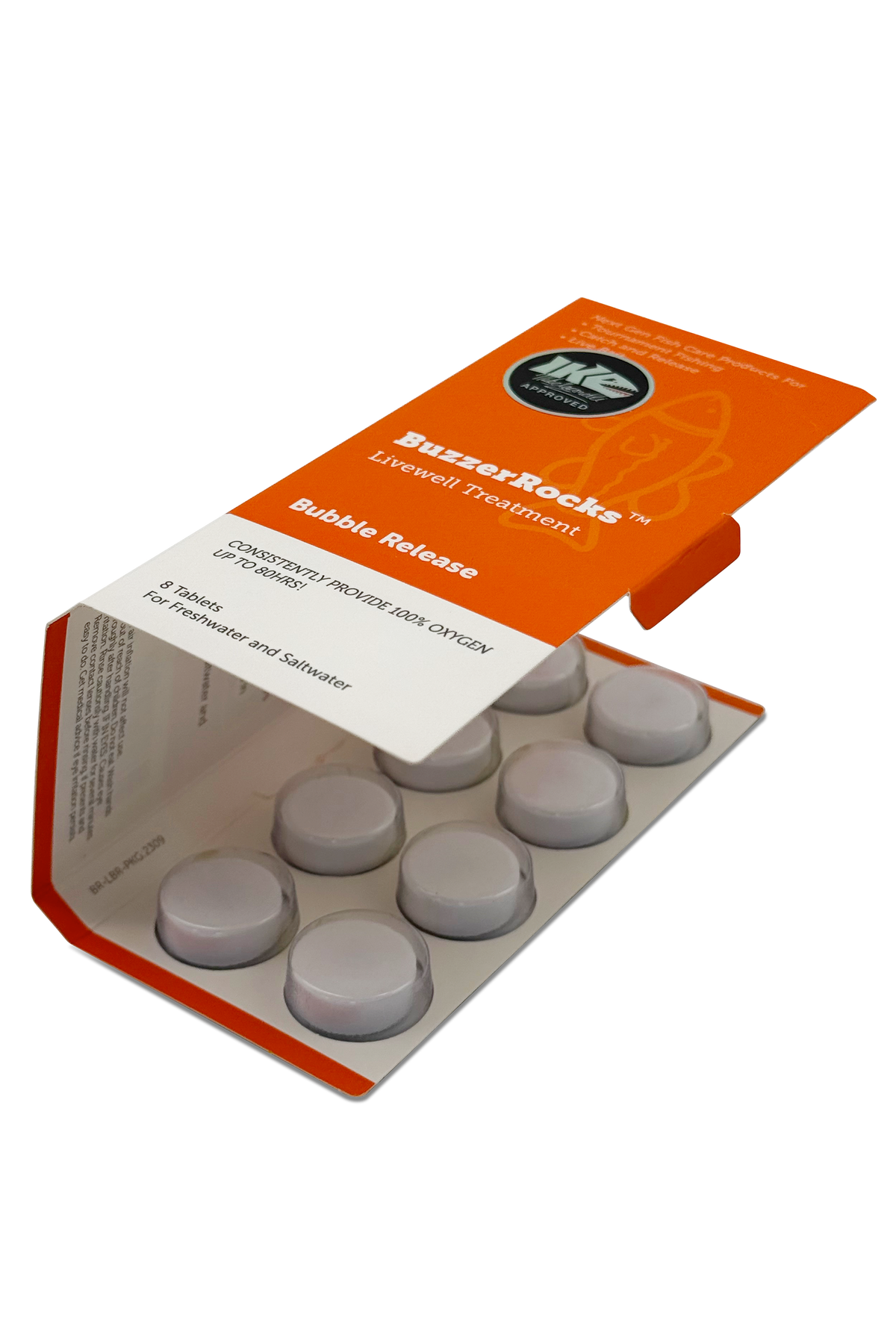 BuzzerRocks Livewell Treatment - Bubble Release