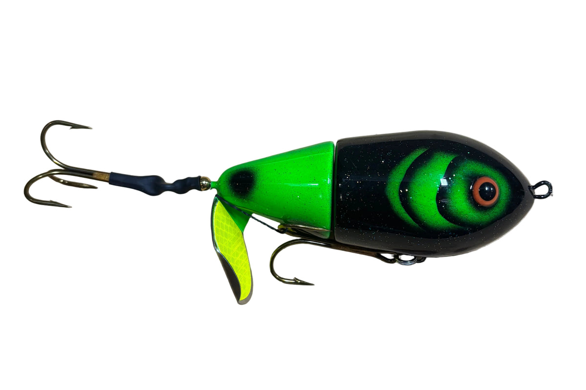 Lake X Lures Cannonball Jr. Surface Bait "Northern Lights Series" (Epoxy Finished)