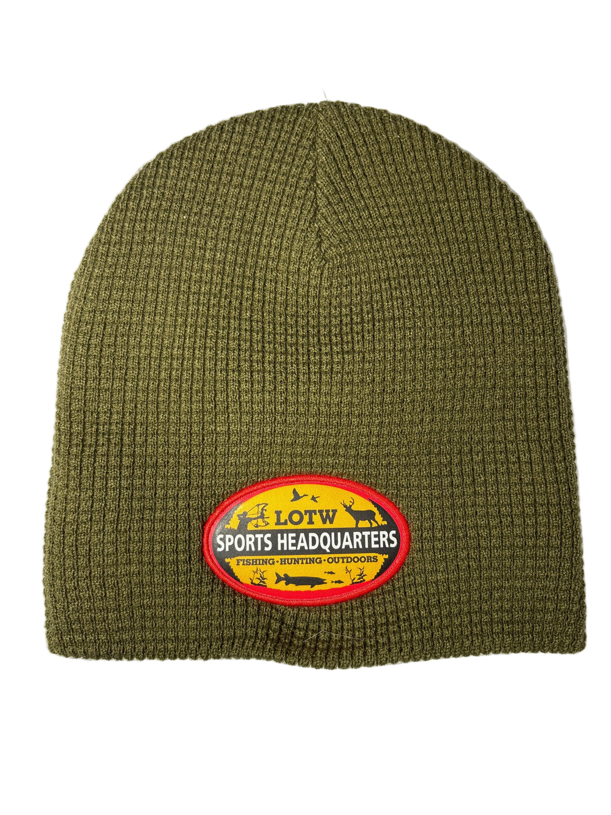 LOTW Sports HQ Waffle Style Beanies Normal Patch