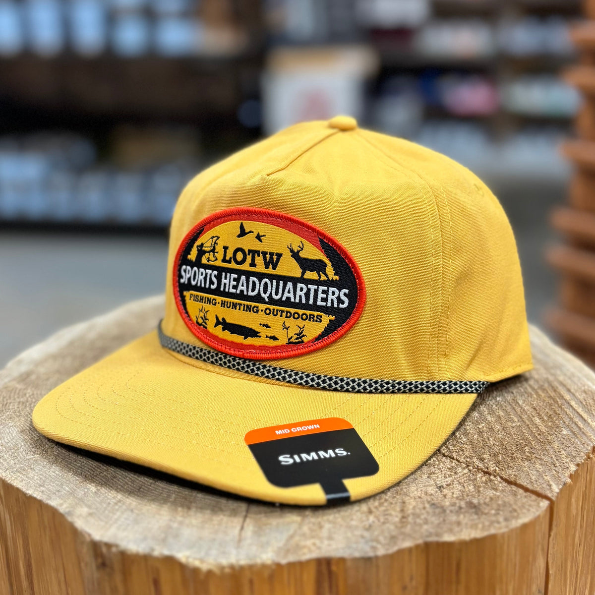 LOTW Sports Headquarters x Simms Hats