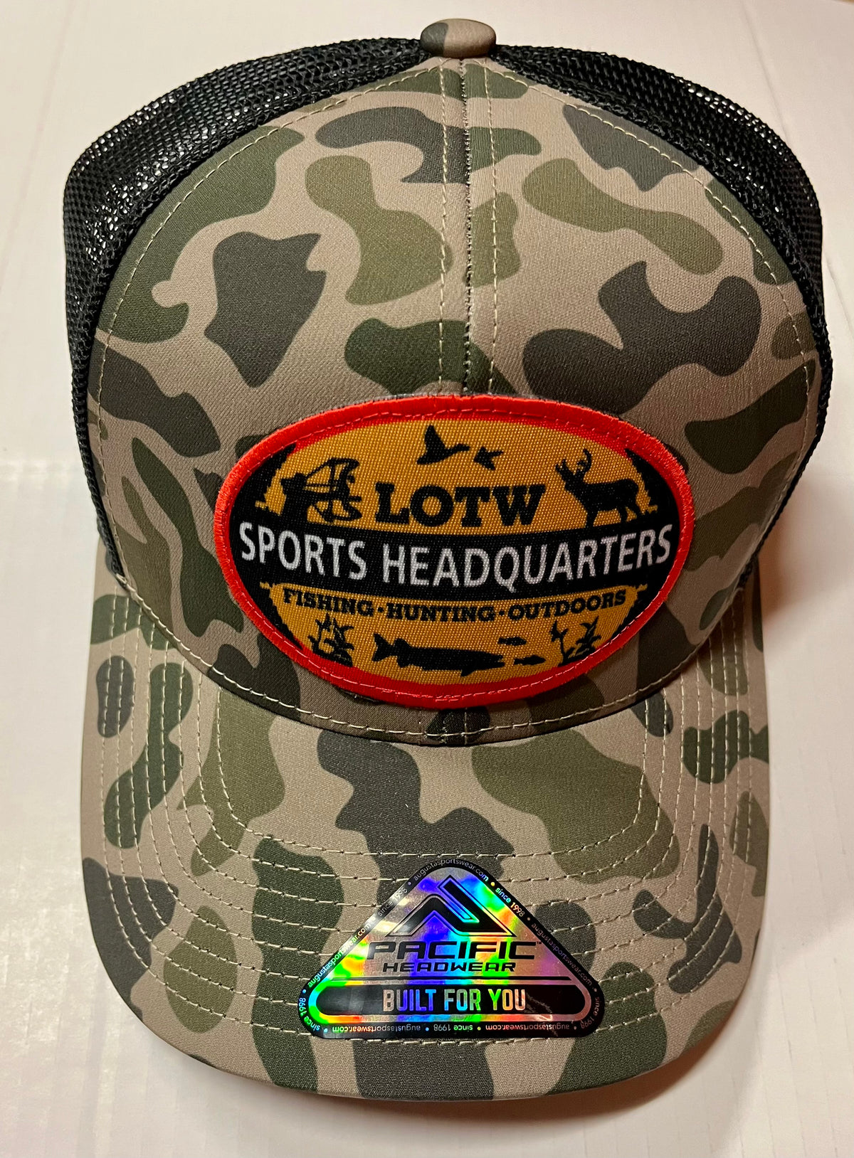 LOTW Sports Headquarters Retro Snapback Trucker Hats