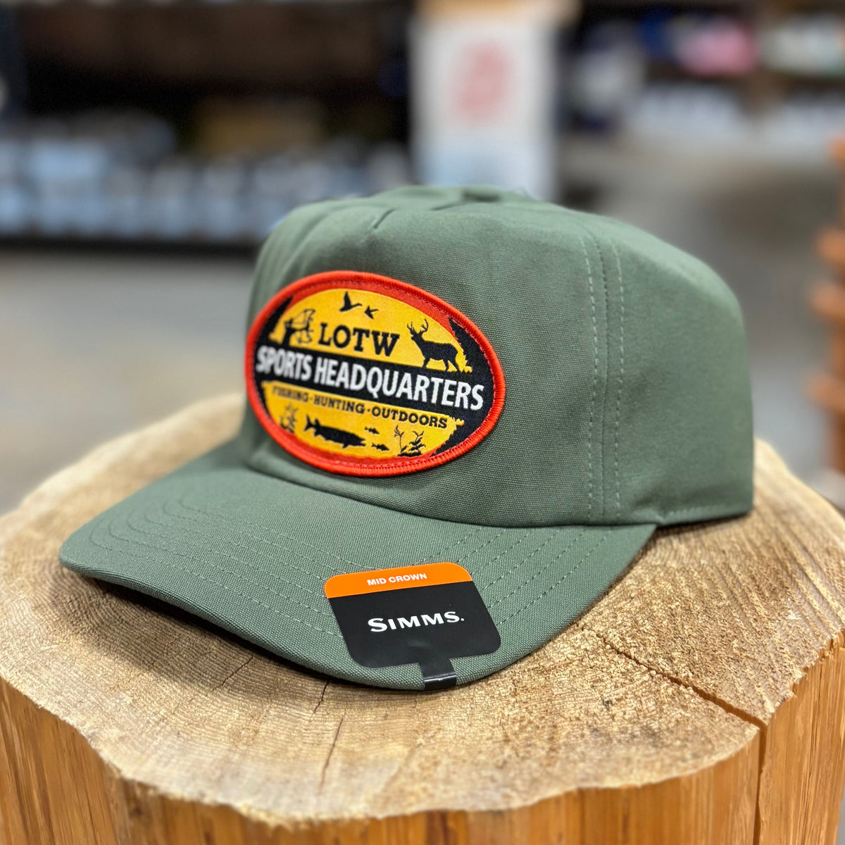 LOTW Sports Headquarters x Simms Hats