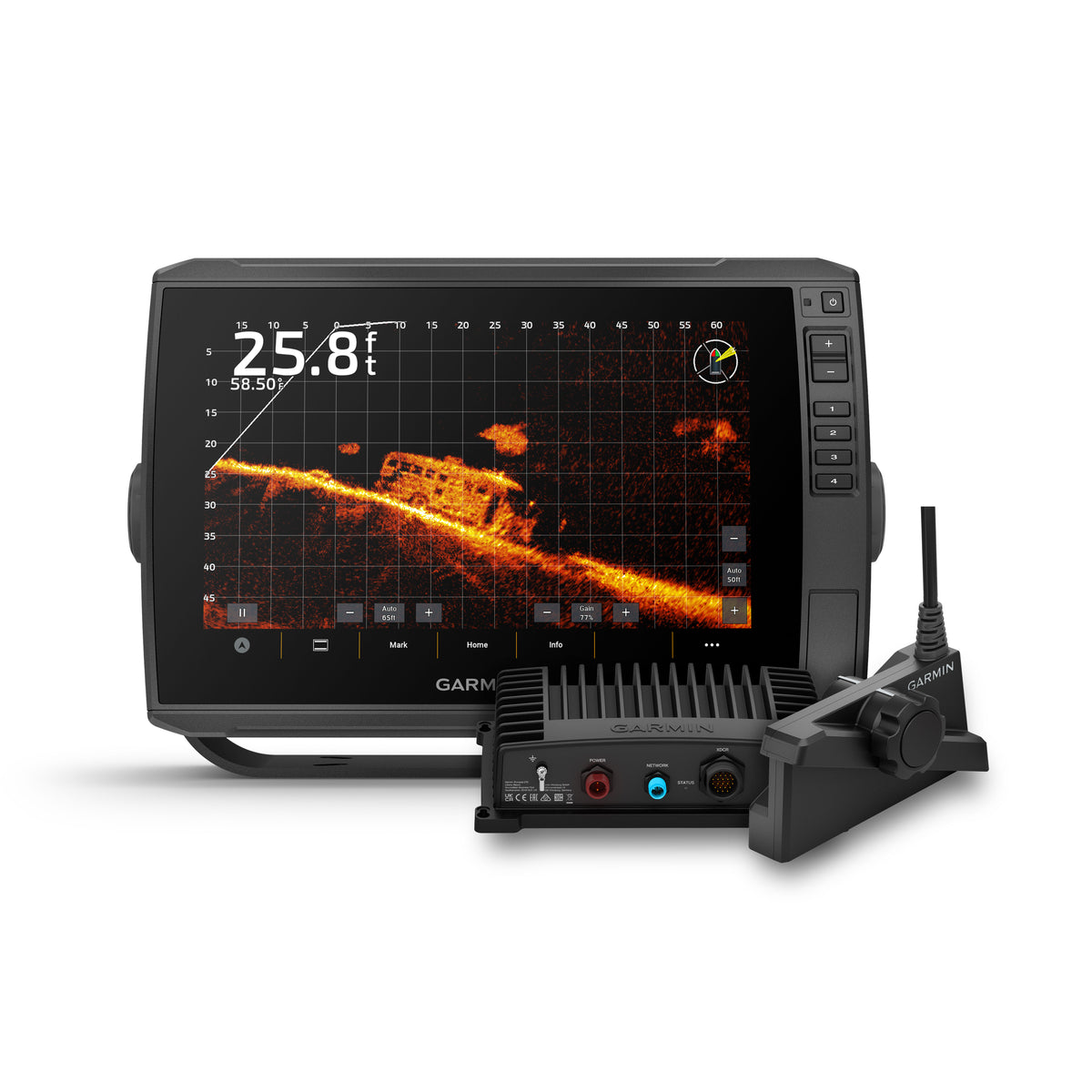Garmin ECHOMAP Ultra 2 LiveScope Plus Bundle