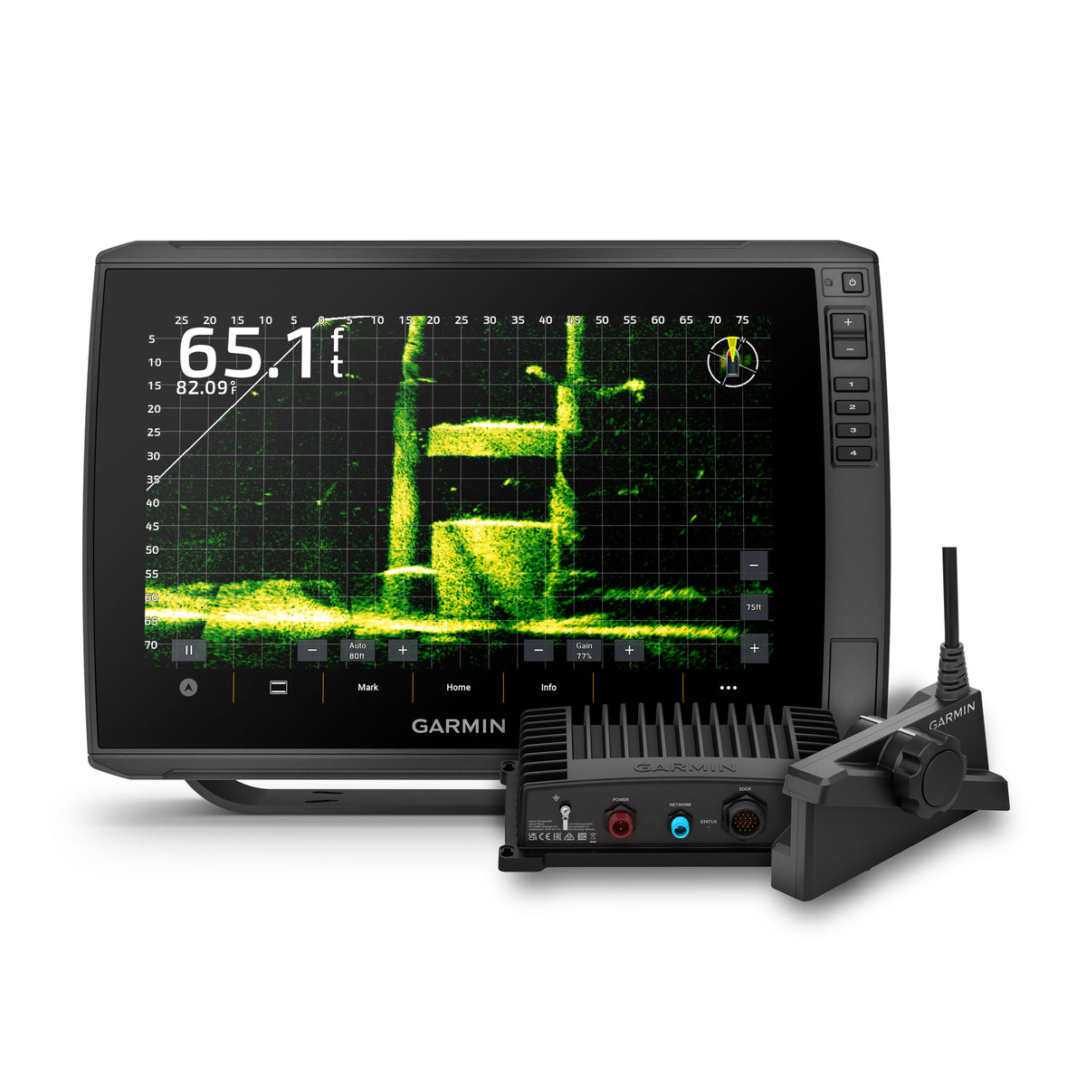 Garmin ECHOMAP Ultra 2 LiveScope Plus Bundle