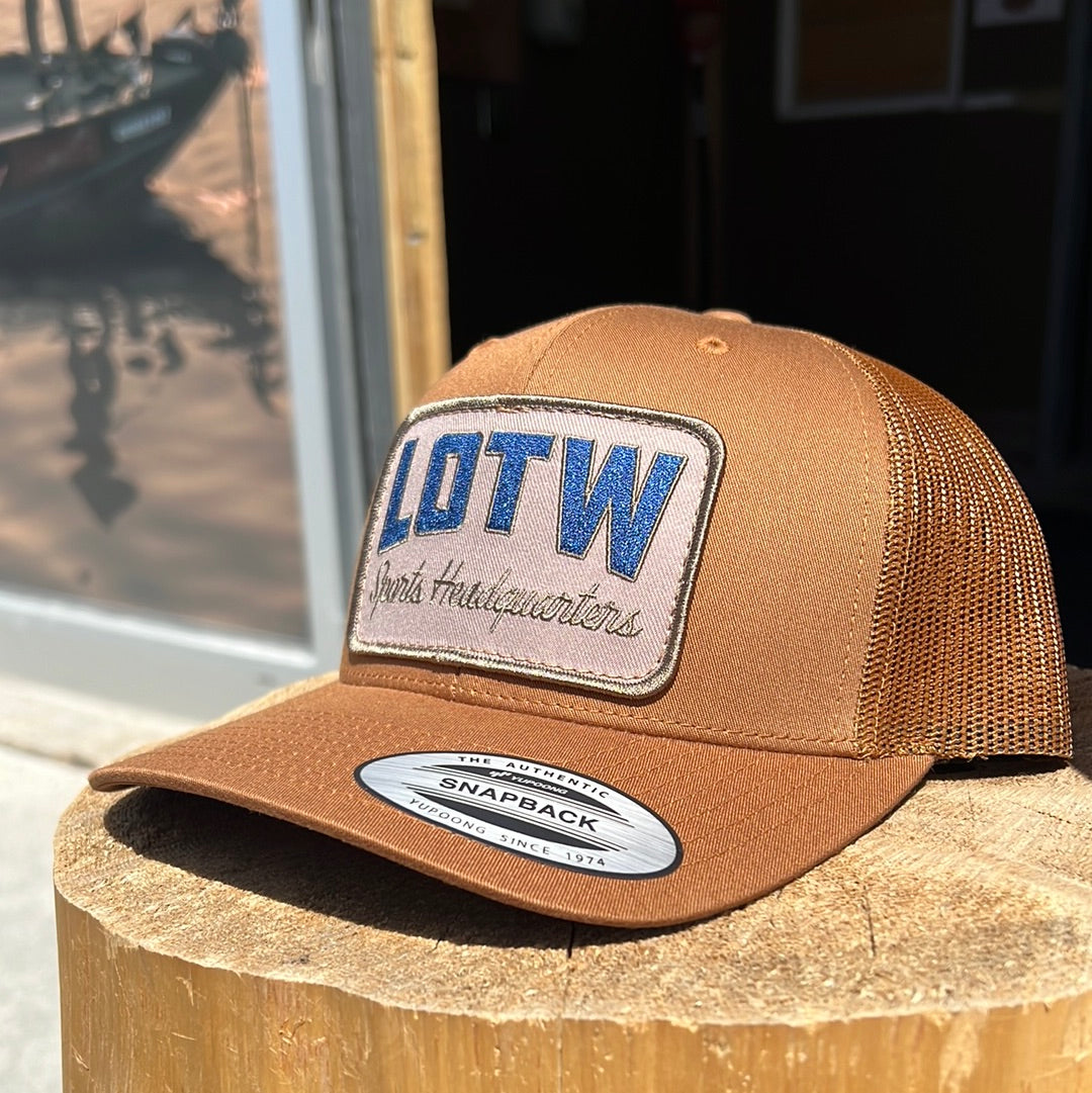 LOTW Sports Headquarters Retro Snapback Trucker Hats