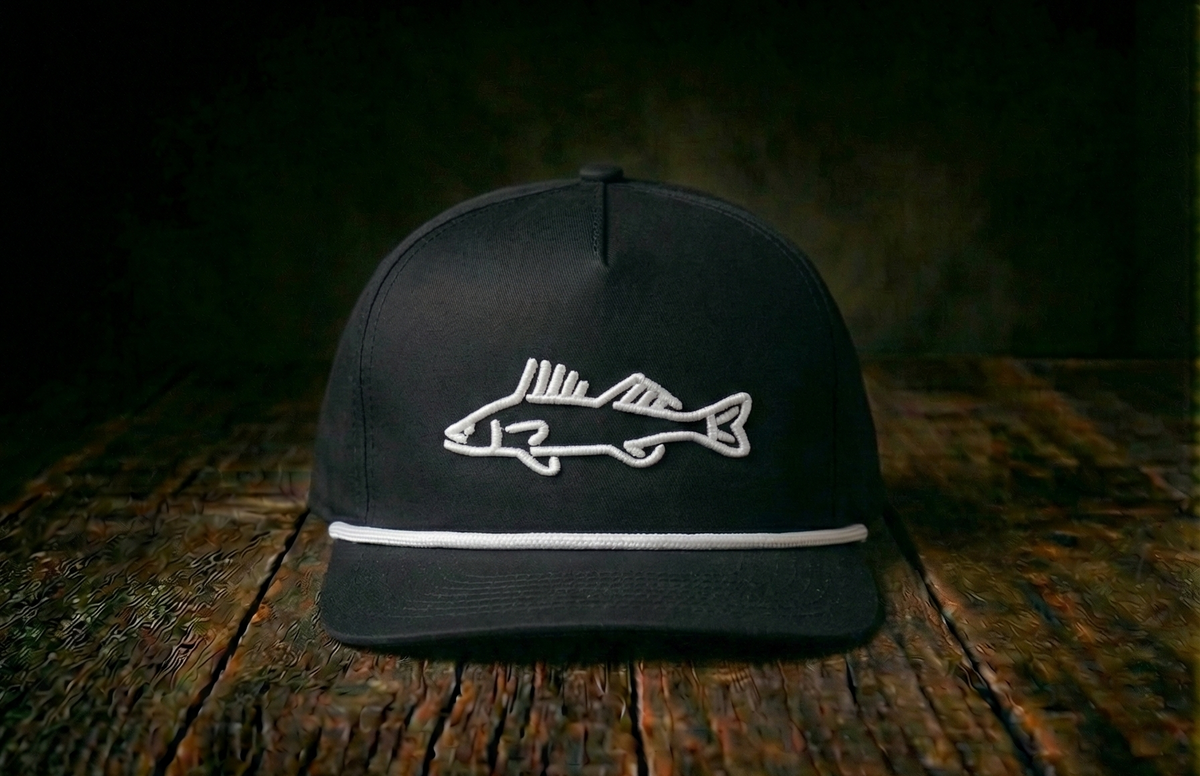 Stock Fishing Gear Rope Walleye Hat